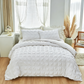 📢⏰🛏️ DERNIER JOUR 50% ! Housse de Couette 3 Pièces – Texture Plissée Élégante, 6 Couleurs, 7 Tailles, Lavable en Machine, Mélange de Fibres Premium 🌙