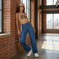 👖🔥 PROMO FLASH 50% ! Jean Large Taille Haute avec Poches Cargo – Coupe Droit Décontracté, Tissu Coton Durable, Style Streetwear Polyvalent 🎉