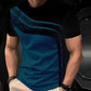 👕🔥 PROMO FLASH 50% ! T-shirt Homme Color-Block – Col Rond, Tissu Respirant & Léger, Style Décontracté Moderne, Parfait pour Loisirs, Sport & Quotidien ✨