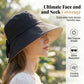 👒🌞 PROMO FLASH 50% ! Chapeau de Soleil Femme à Bords Extra Larges avec Nœud – Tissu Respirant, Flexible, 3 Couleurs, Couverture 360°, Parfait pour Plage, Voyage & Vacances 🌴