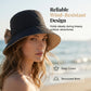 👒🌞 PROMO FLASH 50% ! Chapeau de Soleil Femme à Bords Extra Larges avec Nœud – Tissu Respirant, Flexible, 3 Couleurs, Couverture 360°, Parfait pour Plage, Voyage & Vacances 🌴
