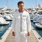 🧥🎨 PROMO LIMITÉE 50% ! Ensemble Homme 2 Pièces – Veste Zippée & Pantalon Imprimé, Tissu Doux, Coupe Décontractée, Style Urbain & Confortable 👔