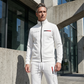 🧥🎨 PROMO LIMITÉE 50% ! Ensemble Homme 2 Pièces – Veste Zippée & Pantalon Imprimé, Tissu Doux, Coupe Décontractée, Style Urbain & Confortable 👔