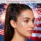 ✨🎆 PROMO FLASH 50% ! Bâton de Paillettes 3D pour Fêtes – Rouge, Blanc, Bleu, Application Facile, Formule Sûre & Lavable 🇫🇷