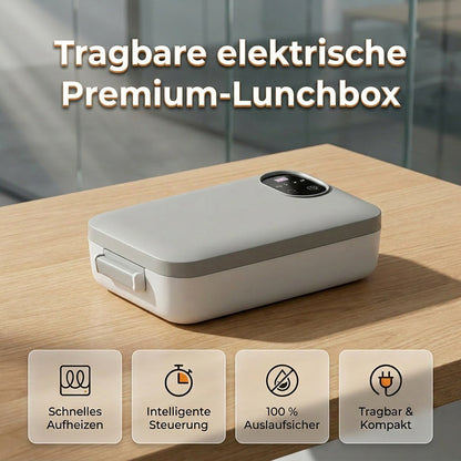 🍱⚡ PROMO FLASH 50% ! Boîte à Lunch Électrique Portable Auto-Chauffante – 7200mAh, Sans Fil, Acier Inox 304, 900ml, Silencieuse, Idéale Bureau & Pique-Nique ✨