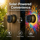 🏆🎁 PROMO FLASH 50% ! Lampe Murale Solaire Mandala Extérieur – Projecteur Lumière Jardin, IP65, Capteur Auto, Fer Forgé, 1/2/4 Pièces, Idéale Terrasse & Clôture 🌙