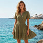 👗🌸 PROMO FLASH 50% ! Mini-Robe Femme à Volants & Manches Courtes – Tissu Fluide Léger, Soldes 2026, Parfaite pour l'Été, Vacances ou Soirées Décontractées 🥳