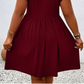 👗✨ PROMO FLASH 50% ! Robe Femme Col V avec Volants – Coupe Cintrée, Tissu Léger & Doux, Style Élégant & Polyvalent pour Toutes Occasions ✨