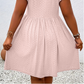👗✨ PROMO FLASH 50% ! Robe Femme Col V avec Volants – Coupe Cintrée, Tissu Léger & Doux, Style Élégant & Polyvalent pour Toutes Occasions ✨