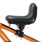 🚲👶 PROMO FLASH 50% ! Siège Vélo Enfant à l'Avant – Guidon Dédié, Accoudoirs Ouvrants, Repose-Pieds Réglables, Simili Cuir, Compatible VTT/Ville/Pliant ⚙️