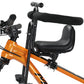 🚲👶 PROMO FLASH 50% ! Siège Vélo Enfant à l'Avant – Guidon Dédié, Accoudoirs Ouvrants, Repose-Pieds Réglables, Simili Cuir, Compatible VTT/Ville/Pliant ⚙️