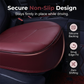 🚗💺 PROMO FLASH 50% ! Coussin de Siège Auto Respirant en Cuir PU – Ventilation Optimale, Dos Antidérapant, Protection Siège, Support Lombaire Ergonomique, Toutes Saisons 🌬️