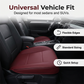🚗💺 PROMO FLASH 50% ! Coussin de Siège Auto Respirant en Cuir PU – Ventilation Optimale, Dos Antidérapant, Protection Siège, Support Lombaire Ergonomique, Toutes Saisons 🌬️