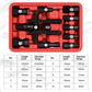 📢⏰ PROMO FLASH 50% ! Kit d'Extracteurs de Roulements Moto/Voiture 10 Pièces – Acier Allié, Mandrins 8-25mm, Étui de Rangement, Pour Entretien & Réparation 🔧