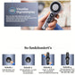 📢❄️ PROMO FLASH 50% ! Ventilateur de Poche sans Pales Portable – 100+ Vitesses, Écran Numérique, Moteur 16000 tr/min, Batterie 3000mAh, Design Mécha Transparent, Mini Climatiseur Personnel 🌀