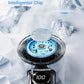 📢❄️ PROMO FLASH 50% ! Ventilateur de Poche sans Pales Portable – 100+ Vitesses, Écran Numérique, Moteur 16000 tr/min, Batterie 3000mAh, Design Mécha Transparent, Mini Climatiseur Personnel 🌀