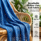 🌿✨ PROMO FLASH 50% ! Pareo/Poncho en Maille Ajourée pour Femme – Ouverture Avant, Pompons Bohème, Léger, Parfait pour la Plage, les Vacances ou le Quotidien 🏖️