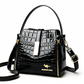 👜 PROMO LIMITÉE 50% DE RÉDUCTION ! ✨ Sac à Main Croco Brillant – Élégant, Structure, Polyvalent 💎