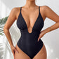 👙💫 DERNIER JOUR 50% ! Body Femme Sculptant Col V – Coupe Lisse, Bon Maintien, Tissu Élégant, Style Polyvalent pour Toutes Occasions ✨