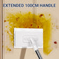 🧹✨ PROMO FLASH 50% ! Balai-Serpillère Jetable & Réutilisable avec 4 Chiffons – Pince Puissante, Manche Extensible 100cm, Pour Nettoyage à Sec/Humide, Espaces Étroits 🌿