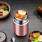 🍲✨ PROMO FLASH 50% ! Thermos Isolé sous Vide en Acier Inoxydable 316 – Cuisson Thermique, Isolation 6 Couches, Grande Ouverture, Étanchéité Parfaite, 3 Tailles (800-1200ml) 🌡️