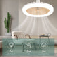 💡🌀 PROMO LIMITÉE 50% ! Ventilateur de Plafond LED avec Télécommande – 3 Modes de Ventilation, 3 Lumières (Blanc/Neutre/Chaud), Moteur Silencieux, Économe en Énergie, Parfait pour Toutes Pièces 🏠