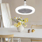 💡🌀 PROMO LIMITÉE 50% ! Ventilateur de Plafond LED avec Télécommande – 3 Modes de Ventilation, 3 Lumières (Blanc/Neutre/Chaud), Moteur Silencieux, Économe en Énergie, Parfait pour Toutes Pièces 🏠