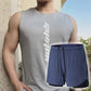 📢⏰ PROMO FLASH 40% ! Ensemble Homme 2 Pièces Sportif – Débardeur Fin à Séchage Rapide & Short Ample, Tissu Respirant, Coupe Décontractée, Parfait pour Sport & Été 🏃‍♂️