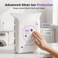 🧺📦 PROMO FLASH 50% ! Sacs de Rangement Sous Vide pour Maison – Compression par Pression, Technologie Ions d'Argent Antibactérienne, 2 Tailles, Gain de Place Maximal ✨