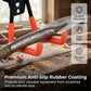 🧲🔧 PROMO FLASH 50% ! Crochet Double Magnétique Puissant – Revêtement Caoutchouc Anti-Rayures, Haltère jusqu'à 26kg, Pour Atelier, Garage & Cuisine 🏗️