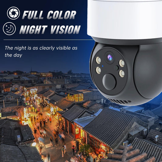 🎥☀️ PROMO FLASH 50% ! Caméra de Surveillance Solaire Extérieure – Autonome, 100% Sans Fil, Vision Nocturne, Détection Intelligente, Installation Facile & 0 Coût d'Électricité 🔋