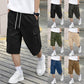 🩳🔥 PROMO FLASH 50% ! Short Cargo Décontracté Homme – Taille à Cordon, Multi-Poches, Tissu Léger, Coupe Détendue, 6 Couleurs, Parfait pour Randonnée & Été ☀️