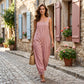 👗🌊 PROMO FLASH 50% ! Combinaison Rayée à Bretelles Fines pour Femme – Tissu Coton Léger, Coupe Détendue, 3 Couleurs, Parfaite pour Plage & Vacances ☀️
