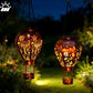🏆🌅 DERNIER JOUR -50% ! Lanterne Solaire Montgolfière – Décoration Ajourée, Charge Automatique, 6-12h Autonomie, LED, Parfaite pour Jardin, Terrasse & Balcon 🎈