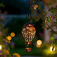 🏆🌅 DERNIER JOUR -50% ! Lanterne Solaire Montgolfière – Décoration Ajourée, Charge Automatique, 6-12h Autonomie, LED, Parfaite pour Jardin, Terrasse & Balcon 🎈