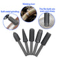 📢⏰🔧 PROMO FLASH 50% ! Lot de 5 Limes Rotatives en Acier pour Dremel – Meulage, Ébavurage, Élargissement de Trous, Pour Métaux Tendres, 6mm de Queue, Kit Polyvalent pour Bricolage ✨