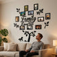 📢🌳 PROMO FLASH 50% ! Autocollant Mural Arbre Généalogique 3D avec Cadres Photo – Acrylique, Installation Facile, 3 Couleurs, 2 Tailles, Décoration Murale Unique ✨