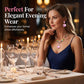 💎✨ PROMO FLASH 50% ! Ensemble Collier & Boucles d'Oreilles Cœur Étincelant – Cristal Synthétique, Léger, Style Élégant pour Soirée & Occasions Spéciales 🖤