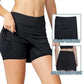 🌟🔥 PROMO FLASH 50% ! Jupe-Short de Sport Anti-Frottements – Ultra-Douce, Respirante, 2 Poches, Idéale Course, Yoga, Fitness, Été 🏃‍♀️