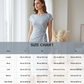 👗🎀 PROMO SPÉCIALE - ACHETEZ EN GROS ! Robe Midi Femme à Rayures avec Nœud Latéral – Tissu Doux, Coupe Élégante, 6 Couleurs, Taille S-XL, Parfaite pour Toutes Occasions ✨