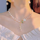 🥳✨ PROMO FLASH 50% ! Ensemble Collier & Boucles d'Oreilles Rose & Perles – Alliage, Zircon, Boîte Cadeau, Parfait pour Mariage, Soirée & Photos 💍