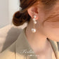 🥳✨ PROMO FLASH 50% ! Ensemble Collier & Boucles d'Oreilles Rose & Perles – Alliage, Zircon, Boîte Cadeau, Parfait pour Mariage, Soirée & Photos 💍