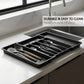 🍴 PROMO FLASH : 50% DE RÉDUCTION ! Range-Couverts Extensible pour Cuisine – Largeur Ajustable 33 à 57 cm, Multi-Compartiments & Matériau PP Alimentaire for un Tiroir Parfaitement Organisé ✨🗄️