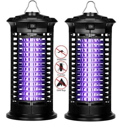 💯🦟 PROMO FLASH 50% ! Lampe Anti-Insectes Électrique – UV 360°, Grille Haute Efficacité, Silencieuse, ABS, Usage Intérieur/Extérieur, 2 Modes de Placement ✨