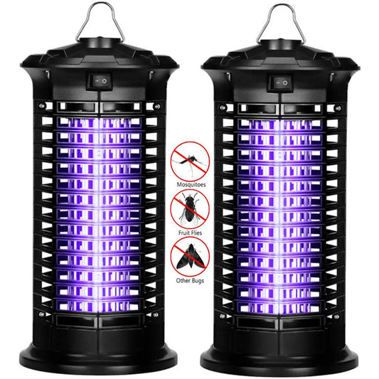 💯🦟 PROMO FLASH 50% ! Lampe Anti-Insectes Électrique – UV 360°, Grille Haute Efficacité, Silencieuse, ABS, Usage Intérieur/Extérieur, 2 Modes de Placement ✨