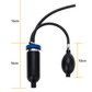 📢⏰🔧 PROMO FLASH 50% ! Adaptateur Universel de Détection de Fuites – Système de Coussin Gonflable, Silicone Résistant, Compatible Générateur de Fumée, Parfait pour Atelier Auto & Industriel ✨