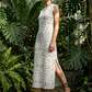 👗🔥 VENTE FLASH 50% - DERNIER JOUR ! Robe Maxi Sans Manches Col V avec Fente Latérale – Tissu Fluide, 2 Couleurs, Taille S-5XL, Style Élégant & Polyvalent 🌴