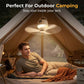 💡🌬️ PROMO FLASH 50% ! Ventilateur de Plafond Portable USB avec Éclairage LED – Léger, Ultra-Silencieux (<36dB), Autonomie 3-6h, Parfait pour Camping, Dortoirs & Bureau 🏕️