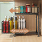 📦 PROMO FLASH : 50% DE RÉDUCTION ! Organisateur de Placard à Double Étagère Coulissante – 5 Réglages en Hauteur, Acier au Carbone & Sans Montage for un Rangement Optimal dans Toute la Maison ✨🏠