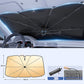 🚗🛡️ PROMO FLASH 50% ! Pare-Soleil Pliable pour Pare-Brise Voiture – Réfléchit 99% UV, Cadre 10 Baleines, 3 Couleurs, 2 Tailles, Maintient l'Intérieur Frais ☀️